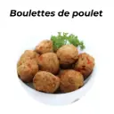 Boulettes de blanc de poulet - sachet de 400g