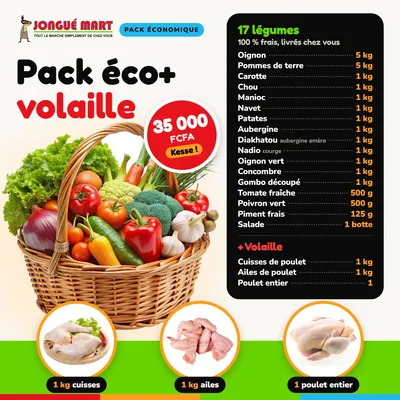 Pack éco+ volaille